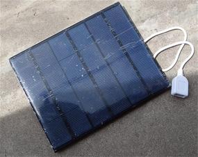 img 1 attached to 🌞 Sunnytech 3.5w 6v USB Mini Solar Panel: Efficient DIY Polysilicon Solar Charger B034