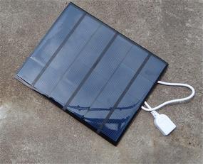 img 2 attached to 🌞 Sunnytech 3.5w 6v USB Mini Solar Panel: Efficient DIY Polysilicon Solar Charger B034