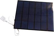 🌞 солнечная техника 3,5 вт 6 в usb мини-солнечная панель: эффективное diy поликремниевое солнечное зарядное устройство b034 логотип