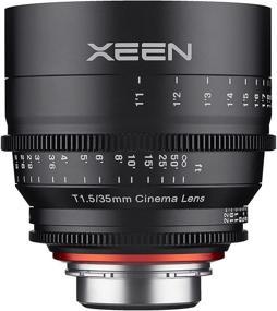 img 1 attached to 📷 Rokinon Xeen XN35-PL 35mm T1.5 Pro Cine Lens for PL Mount Pro Video Cameras - Black