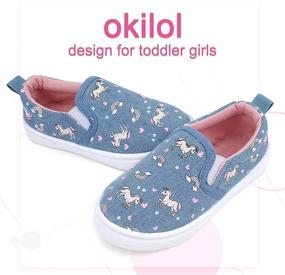 img 3 attached to 🦖 Dinosaur Boys' Shoes and Sneakers – Okilol Toddler Walking Sneakers