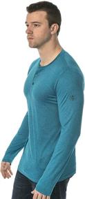 img 2 attached to 👕 Men's Clothing: Henley Sleeve Shirts for Warriors and Scholars