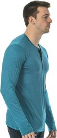 img 3 attached to 👕 Men's Clothing: Henley Sleeve Shirts for Warriors and Scholars