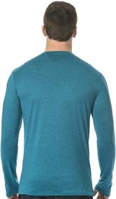 img 1 attached to 👕 Men's Clothing: Henley Sleeve Shirts for Warriors and Scholars