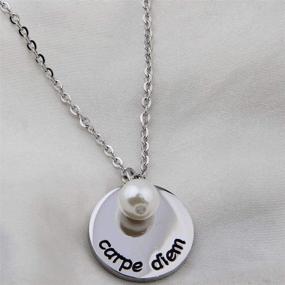 img 1 attached to BNQL Mantra Necklace Inspirational Positive