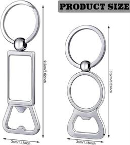 img 3 attached to Sublimation Keychains Aluminum Customized Boyfriend