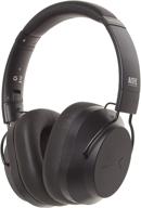 altec lansing mzx1003-blk whisper active noise cancelling headphones – black logo