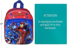 img 1 attached to Marvel Avengers Backpack: Show Your Heroic Style with Captain America