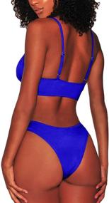 img 2 attached to FAFOFA Swimsuit Cutout Underboob Cropped