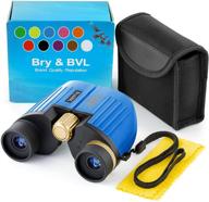 👀 premium 8x22 kids binoculars for bird watching - high resolution, shockproof optics set for outdoor toddler games - ideal toys for boys and girls - perfect for detective and spy kids logo