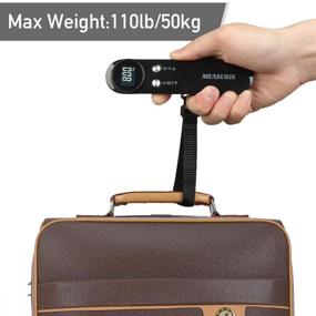 img 1 attached to 🧳 Measurik Digital Suitcase Luggage Scale: Your Perfect Travel Companion for Effortless Packing and Stress-free Flying
