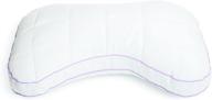 🌙 glideaway quest memory foam pillow - stay cool fabric - enhanced head and neck support - queen size logo