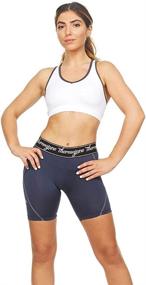 img 3 attached to 🩳 Thermajane Women's Compression Shorts: Ideal for Workouts, Volleyball, Biking, and Yoga