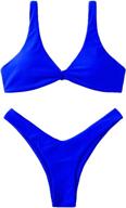 👙 verdusa womens twist bikini swimsuit: stylish swimwear and cover ups for women logo