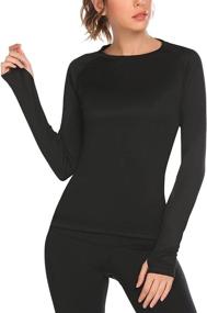 img 2 attached to 👚 COOrun Women's Long Sleeve Shirts: UPF 50+ Sun Protection, Quick Dry Lightweight T-Shirt for Outdoor Hiking, Running, and Fishing