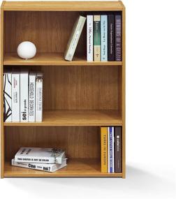 img 1 attached to Furinno 17060HO Bookcase Shelf Highland