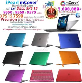 img 3 attached to 🐚 iPearl mCover Hard Shell CASE for 15.6" Dell XPS 15 9550/9560 / Precision 5510 Series Laptop (Released After Sept. 2015) - Aqua