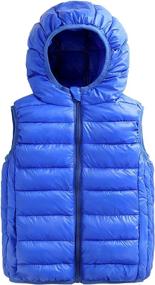 img 4 attached to 🧥 Beiduoxiong Little Breathable Packable Clothing for Boys: Jackets, Coats & More