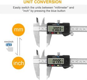 img 2 attached to 📏 Inch Measuring Sangabery Digital Caliper