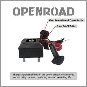 img 2 attached to OPENROAD 13000Lbs Electric Waterproof Fairlead