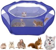 🏞️ vavopaw small animals playpen - waterproof & breathable indoor pet cage tent with zipper cover - portable outdoor exercise yard fence for kitten hamster bunny squirrel guinea pig hedgehog логотип