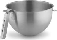 🍲 kitchenaid ksmc5qbowl: premium 5-quart stainless steel mixing bowl with j hook handle - nsf certified logo