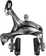 🚴 shimano tiagra br-4700 front brake caliper with r50t5 shoe holder in black, 51mm reach logo