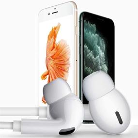 img 3 attached to 🎧 Wired Earbuds Earphones for iPhone: Noise Cancelling Headphones Compatible with iPhone 12/12 Pro Max/11/Xs/Xs Max/XR/X/8 Plus/7 Plus