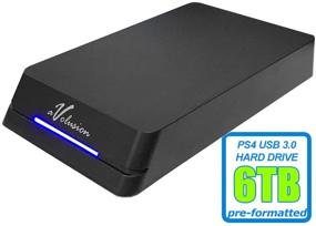 img 3 attached to 🎮 Avolusion HDDGear Pro 6TB Внешний игровой жесткий диск - PS4 Pro / Slim / Оригинал - USB 3.0 - 7200 об / мин - 64 МБ кэш-памяти - 2 года гарантии