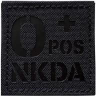 black infrared tactical blood positive logo