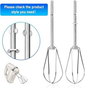 img 2 attached to 🔌 2-Pack W10490648 Hand Mixer Turbo Beater by AMI PARTS - Perfect Replacement for KHM2B, W10490648, KHM5, AP5644233, W10240913, AP5644233, PS4082859