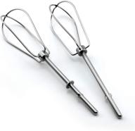 🔌 2-pack w10490648 hand mixer turbo beater by ami parts - perfect replacement for khm2b, w10490648, khm5, ap5644233, w10240913, ap5644233, ps4082859 логотип