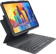 zagg pro keys wireless keyboard and detachable case - compatible with apple 10.9-inch ipad air (4th gen) - ipad 10.9: a perfect match! логотип