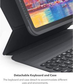 img 3 attached to ZAGG Pro Keys Wireless Keyboard and Detachable Case - Compatible with Apple 10.9-inch iPad Air (4th Gen) - iPad 10.9: A Perfect Match!