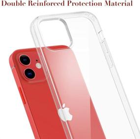 img 3 attached to Caka Clear Case with Crossbody Strap for iPhone 12/12 Pro - 6.1 inches Clear Case for iPhone - Shockproof & Protective Option