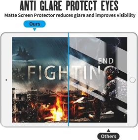 img 1 attached to 📱 Matte PET Like Paper-Film Screen Protector for iPad Mini 7.9" - Enhanced Glare Reduction & Scratch Resistance for iPad Mini 5/iPad mini4