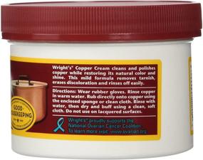 img 2 attached to 🔥 Weiman's Wright's Copper Cream – 8 Oz (Pack of 3) - Superior Copper Cleaning Solution