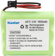 🔋 замена аккумулятора для беспроводного телефона kastar high capacity uniden bt800 bt-800 bt-905 bp-800 bp-905, ge tl-96560, cobra, panasonic hhr-p505 p-p501 p-p504 p-p508 p-p510, sharp, sony bp-t18 bp-t24 battery. логотип