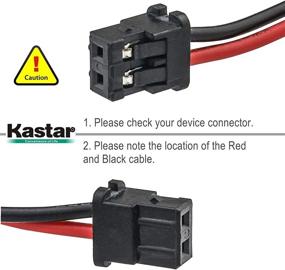 img 2 attached to 🔋 Замена аккумулятора для беспроводного телефона Kastar High Capacity Uniden BT800 BT-800 BT-905 BP-800 BP-905, GE TL-96560, Cobra, Panasonic HHR-P505 P-P501 P-P504 P-P508 P-P510, Sharp, Sony BP-T18 BP-T24 Battery.