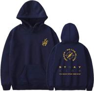 xkpopfans kpop stray hoodie unlock boys' clothing - fashion hoodies & sweatshirts logo