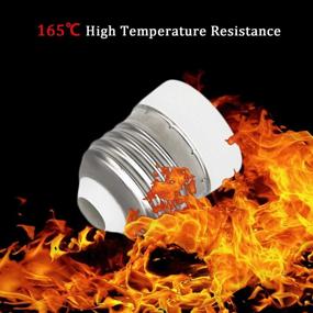 img 3 attached to Revolutionize Your Lighting with the CliCli Standard Candelabra Converter Heat Resistant