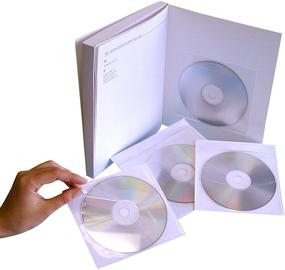 img 2 attached to Adhesive CD DVD Sleeve 1000