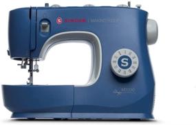 img 4 attached to «SINGER M3330 Машинка для шитья Making The Cut: 97 вариантов стежков, набор аксессуаров, простая и удобная в использовании, синяя — подробный обзор»