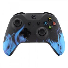 img 4 attached to EXtremeRate Faceplate Comfortable Replacement Microsoft Controller Xbox One