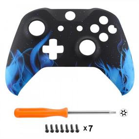 img 2 attached to EXtremeRate Faceplate Comfortable Replacement Microsoft Controller Xbox One