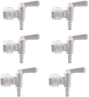 pera 6 pack bottling bucket plastic spigot: ideal replacement for beer or soda homebrewing logo