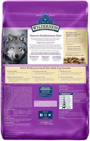 img 3 attached to 🐶 Blue Buffalo Wilderness High Protein Small-Bite Dry Dog Food with Natural Chicken Flavor - Ideal for Adult Dogs