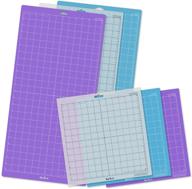 🔪 reart cutting mat variety pack - silhouette cameo 4/3/2/1 - strong, standard, light grip - 12in x 12in x 3 packs, 12in x 24in x 3 packs logo