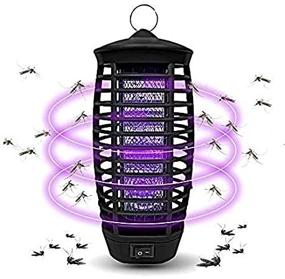 img 3 attached to 🦟 Indoor and Patio Electric Bug Zapper: Insect Mosquito Killer with UV Light and Fly Pests Trap Catcher Lamp