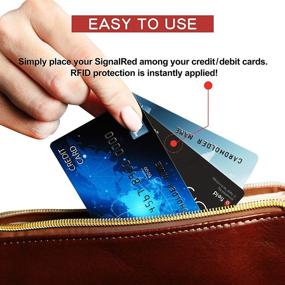 img 1 attached to 🔒 Ultimate RFID Blocking Solution: Credit Card Protector Guards Credit Cards and Passports with 1 All-in-One RFID Blocking Card